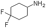 4,4-Difluorocyclohexanamine molecular structure (CAS 458566-84-2)