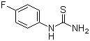 1-(4-氟苯基)-2-硫脲分子结构 (CAS 459-05-2)