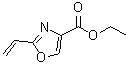 结构式 CAS# 460081-24-7, 2-乙烯基-4-恶唑羧酸乙酯