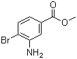 Methyl 3-amino-4-bromobenzoate molecular structure (CAS 46064-79-3)