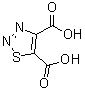 1,2,3-噻二唑-4,5-二甲酸分子结构 (CAS 4609-49-8)