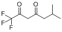1,1,1-Trifluoro-6-methylheptane-2,4-dione molecular structure (CAS 461-92-7)