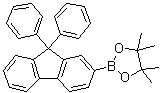9,9-Diphenyl-9H-fluoren-2-ylboronic acid pinacol ester molecular structure (CAS 462128-39-8)