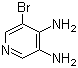 结构式 CAS# 4635-08-9, 5-溴-3,4-二氨基吡啶