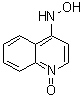 4-Hydroxylaminoquinoline N-oxide molecular structure (CAS 4637-56-3)