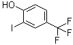 2-Iodo-4-trifluoromethylphenol molecular structure (CAS 463976-21-8)