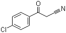 4-氯苯甲酰乙腈分子结构 (CAS 4640-66-8)