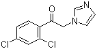 1-(2,4-Dichlorophenyl)-2-imidazol-1-ylethanone molecular structure (CAS 46503-52-0)