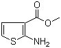 structure of CAS# 4651-81-4, Methyl 2-aminothiophene-3-carboxylate;Methyl 2-amino-3-thenoate