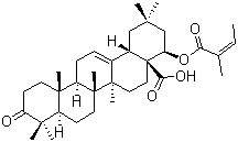 岩茨烯 A分子结构 (CAS 467-81-2)