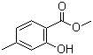 structure of CAS# 4670-56-8, Methyl 4-methylsalicylate;Methyl 2-hydroxy-4-methylbenzoate