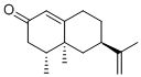 Nootkatone molecular structure (CAS 4674-50-4)