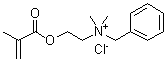 结构式 CAS# 46917-07-1, 甲丙烯酰氧基乙基二甲基苄基氯化铵
