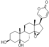structure of CAS# 470-42-8, Marinobufagenin;Marinobufagin; Marinobufogenin; NSC 234205; (3beta,5beta,15beta)-14,15-Epoxy-3,5-dihydroxybufa-20,22-dienolide