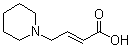 1-Piperidinecrotonic acid molecular structure (CAS 4705-43-5)