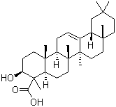 结构式 CAS# 471-66-9, alpha-乳香酸