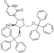 3',5'-Di-O-trityluridine molecular structure (CAS 4710-75-2)