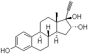 17-Ethynylestriol molecular structure (CAS 4717-40-2)