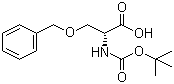 N-Boc-O-Benzyl-D-serine molecular structure (CAS 47173-80-8)