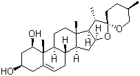 Ruscogenin molecular structure (CAS 472-11-7)