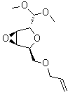 2,5:3,4-二脱水-6-O-2-丙烯基-L-塔洛糖二甲基缩醛分子结构 (CAS 473796-96-2)