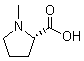 N-Methyl-L-proline molecular structure (CAS 475-11-6)