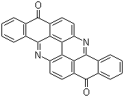 structure of CAS# 475-71-8, Vat Yellow 1;C.I. 70600; Pigment Yellow 24; Flavanthrone; Benzo[5,6]acridino[2,1,9,8-klmna]benzo[h]acridine-8,16-dione