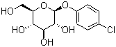 4-Chlorophenyl beta-D-glucopyranoside molecular structure (CAS 4756-30-3)