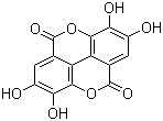 Ellagic acid molecular structure (CAS 476-66-4)