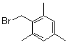 structure of CAS# 4761-00-6, 2,4,6-Trimethylbenzyl bromide;2-(Bromomethyl)mesitylene; Mesitylmethyl bromide; Mono(bromomethyl)mesitylene; NSC 31898