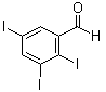 结构式 CAS# 477534-99-9, 2,3,5-三碘苯甲醛
