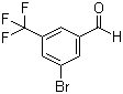 3-Bromo-5-trifluoromethylbenzaldehyde molecular structure (CAS 477535-41-4)