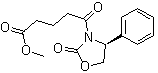 structure of CAS# 477558-79-5, (4S)-delta,2-Dioxo-4-phenyl-3-oxazolidinepentanoic acid methyl ester