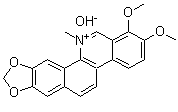 structure of CAS# 478-03-5, Chelerythrine hydroxide;Chelerythrinium hydroxide; Helleritrine hydroxide; Toddalin hydroxide; Toddaline hydroxide