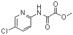 [(5-Chloro-2-pyridinyl)amino]oxoacetic acid methyl ester molecular structure (CAS 480450-68-8)