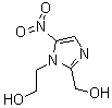 结构式 CAS# 4812-40-2, 羟基甲硝唑