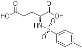 structure of CAS# 4816-80-2, N-(p-Tolylsulphonyl)-L-glutamic acid;2-(Toluene-4-sulfonylamino)-pentanedioic acid