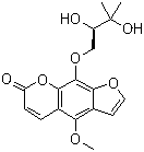 Byakangelicin molecular structure (CAS 482-25-7)