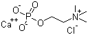 Calcium phosphorylcholine chloride molecular structure (CAS 4826-71-5)