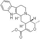 结构式 CAS# 483-04-5, 萝巴新; 阿吗碱