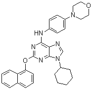 Purmorphamine molecular structure (CAS 483367-10-8)