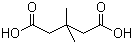 3,3-Dimethylglutaric acid molecular structure (CAS 4839-46-7)