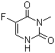结构式 CAS# 4840-69-1, 5-氟-3-甲基-1H-嘧啶-2,4-二酮