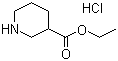 Ethyl piperidine-3-carboxylate hydrochloride molecular structure (CAS 4842-86-8)