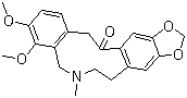 structure of CAS# 485-91-6, Allocryptopine;5,7,8,15-Tetrahydro-3,4-dimethoxy-6-methyl-[1,3]benzodioxolo[5,6-e][2]benzazecin-14(6H)-one