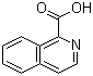 structure of CAS# 486-73-7, Isoquinoline-1-carboxylic acid