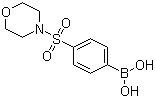 结构式 CAS# 486422-68-8, 4-(吗啉磺酰基)苯硼酸