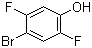 结构式 CAS# 486424-36-6, 4-溴-2,5-二氟苯酚