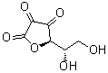 结构式 CAS# 490-83-5, 去氢抗坏血酸