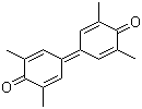 3,3',5,5'-Tetramethyldiphenoquinone molecular structure (CAS 4906-22-3)